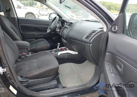 2014 Mitsubishi Outlander Sport Se из США, поврежденный, VIN 4A4AP4AU8EE020136